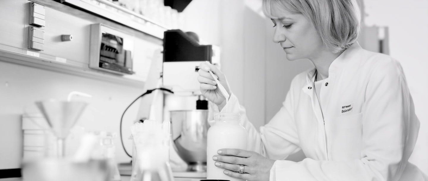 Female scientist in laboratory