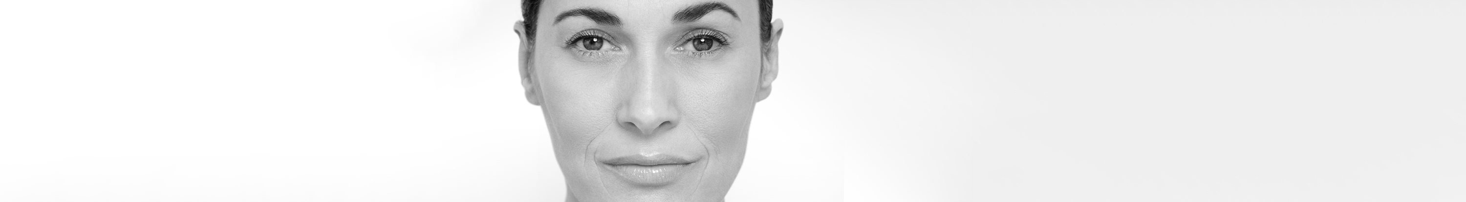 Close-up from woman´s face