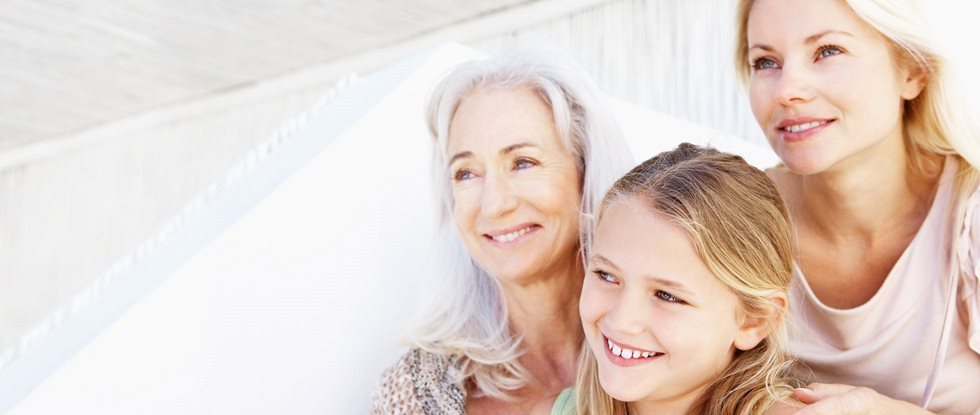 Wrinkles in forehead at 20: different generations