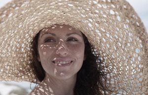Woman in hat