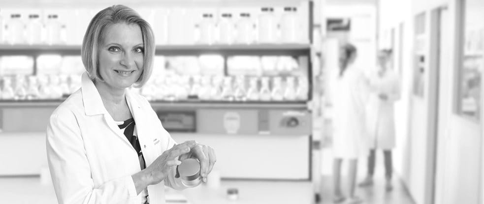 Scientist in laboratory