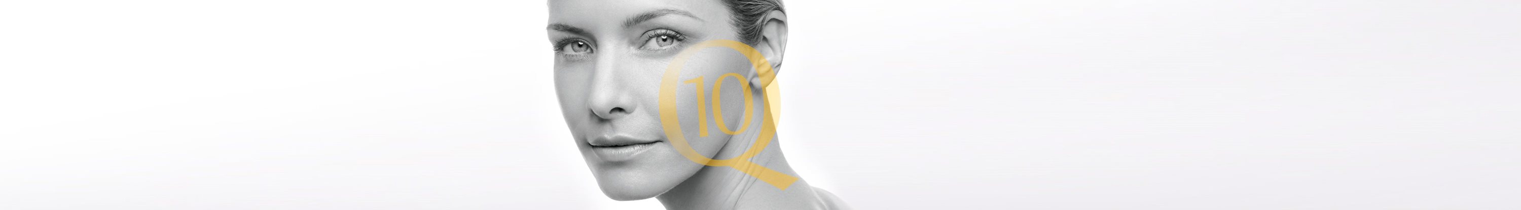 Woman with sensitive facial skin