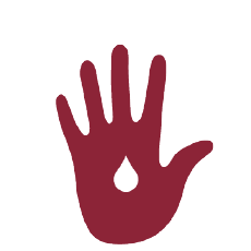 Dry hands icon